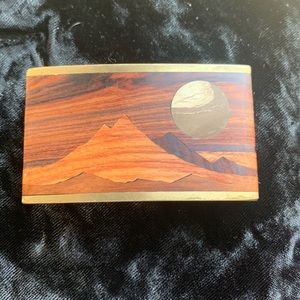 Vintage Sky West Belt Buckle